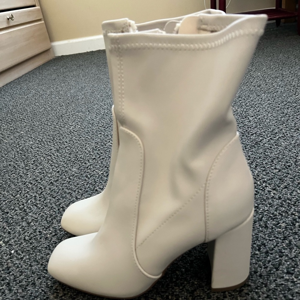 White boots